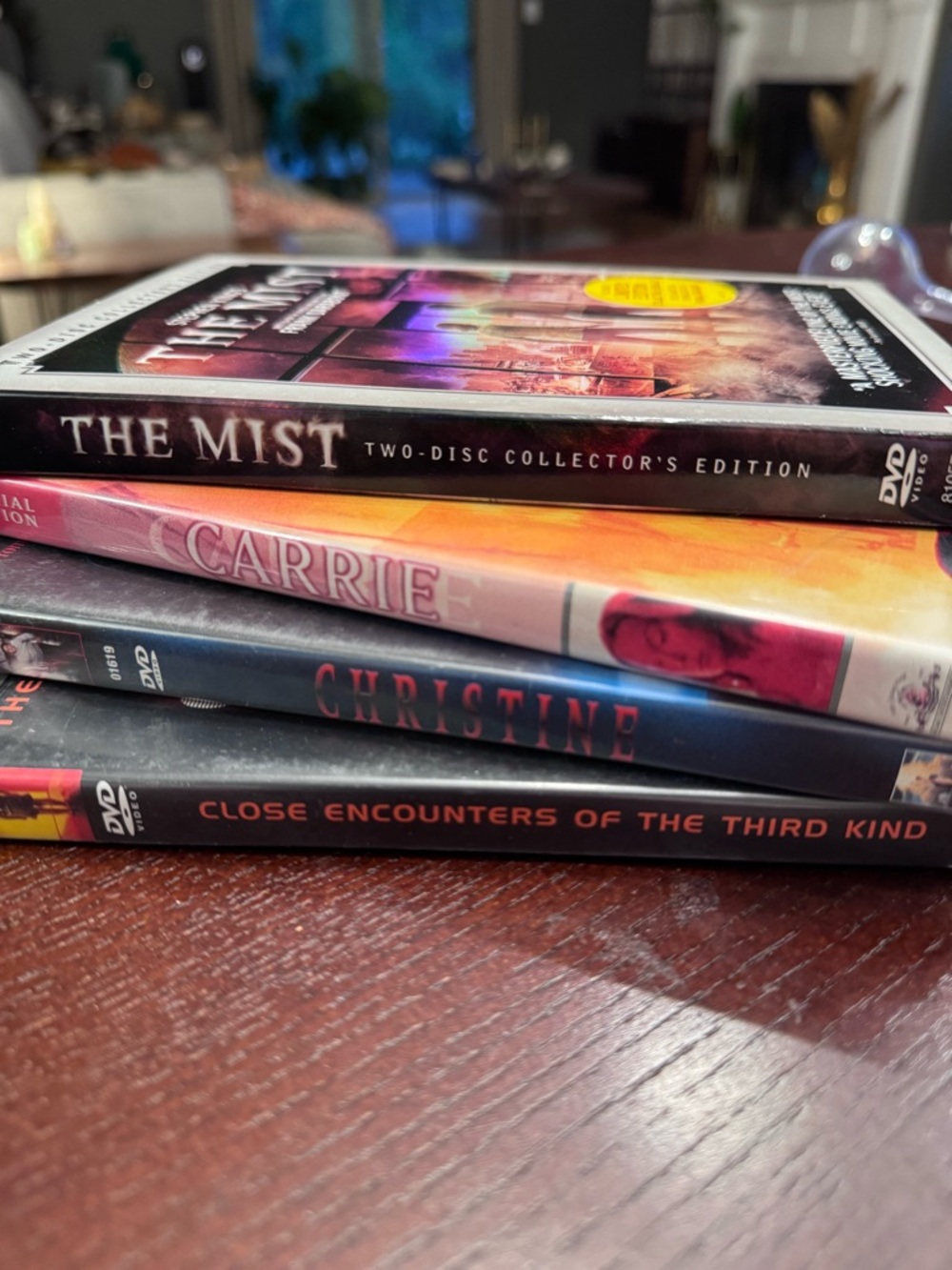 Stephen King Horror & Sci‑Fi DVD — The Mist, Carrie, Christine, Close Encounters